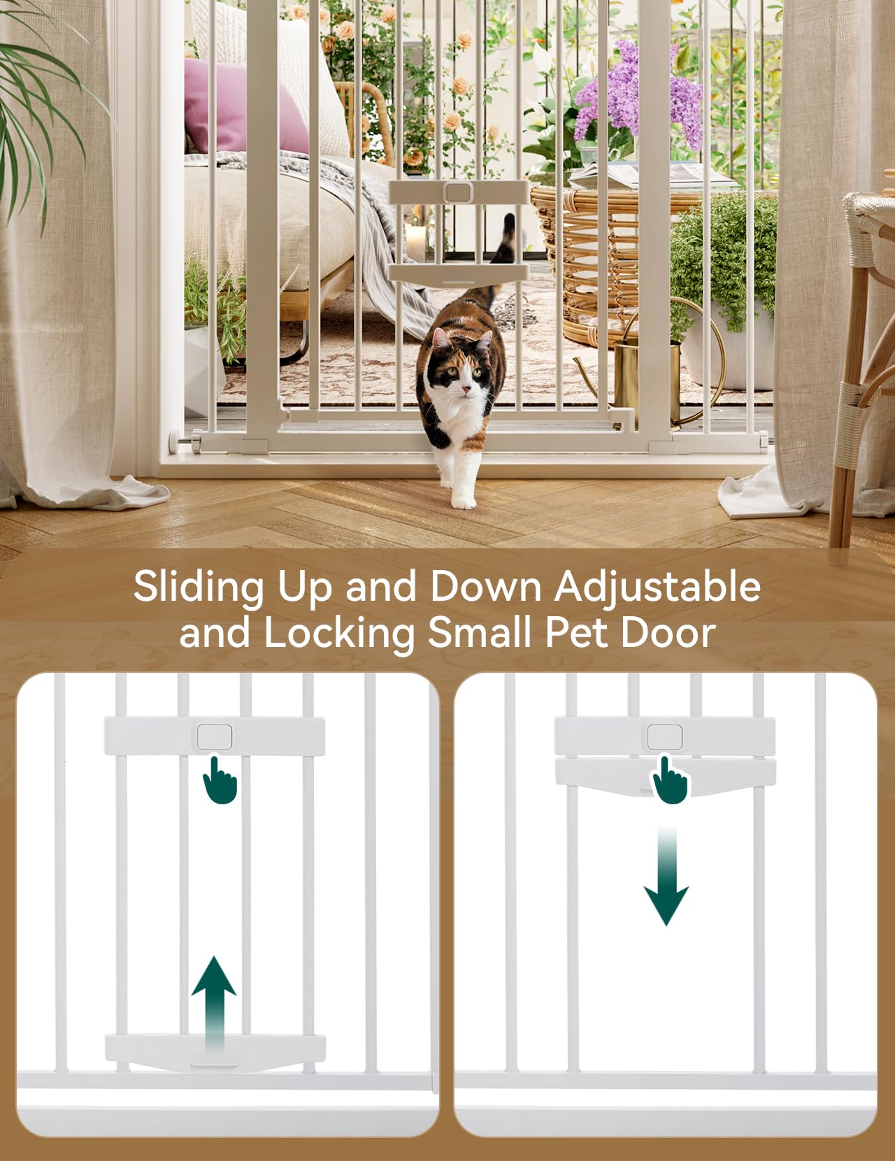 BABELIO pressure-mount installation enables quick setup without wall damage.