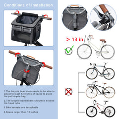 BABEYER dog bike basket breathable mesh promotes airflow for comfortable on-the-go adventures.