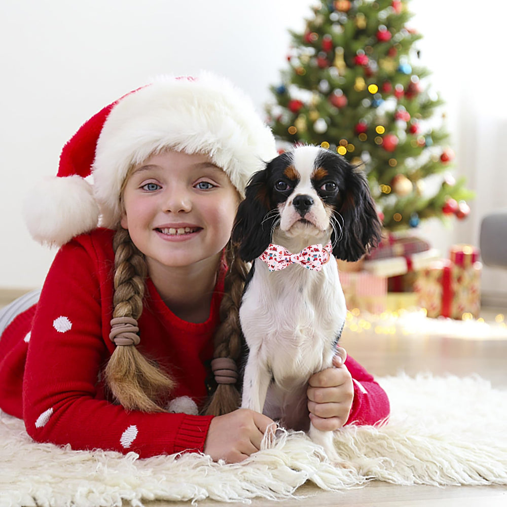 Babole Pet pink snowman collar side view highlights breathable cotton for comfort.