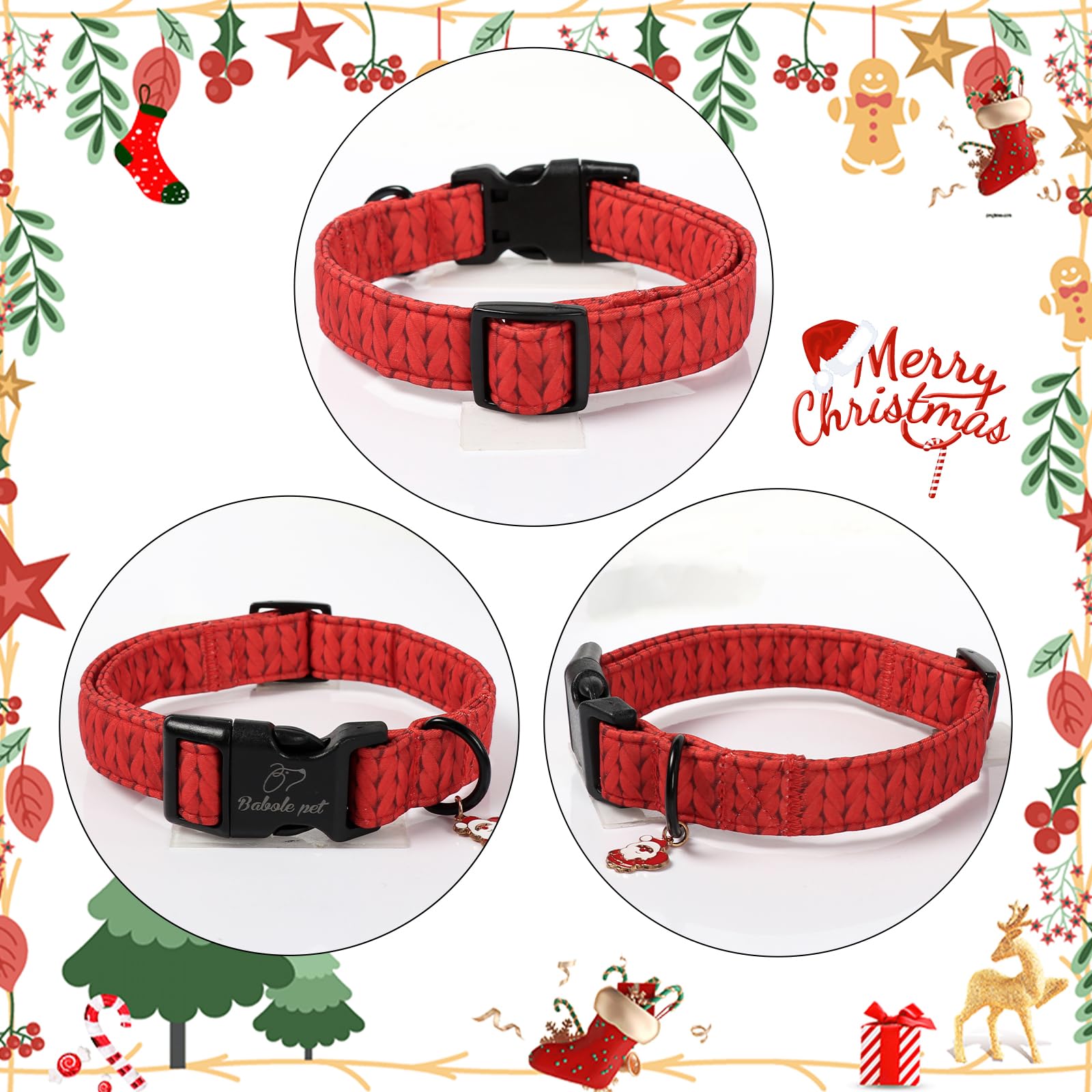 Babole Pet adjustable fit 16–24 inches keeps growing dogs comfortable.