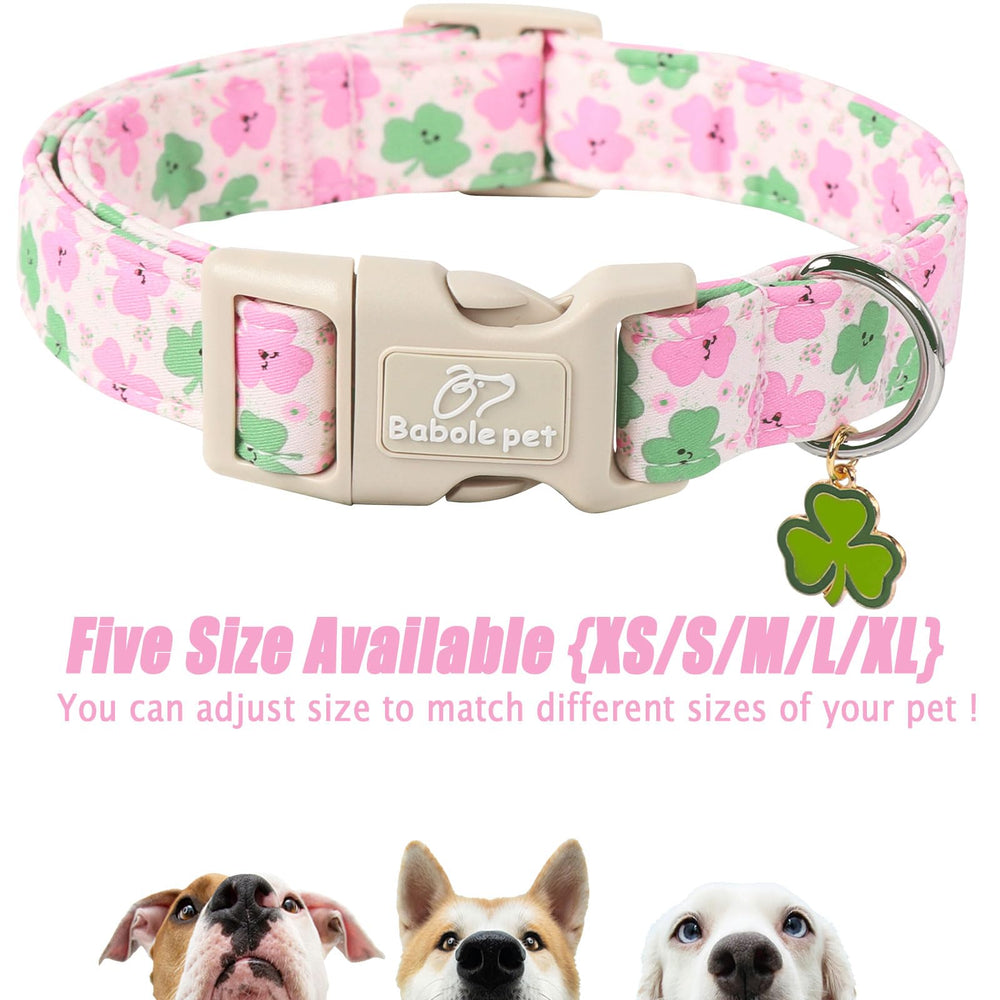 Babole Pet dog collar for walks and playtime adds festive charm