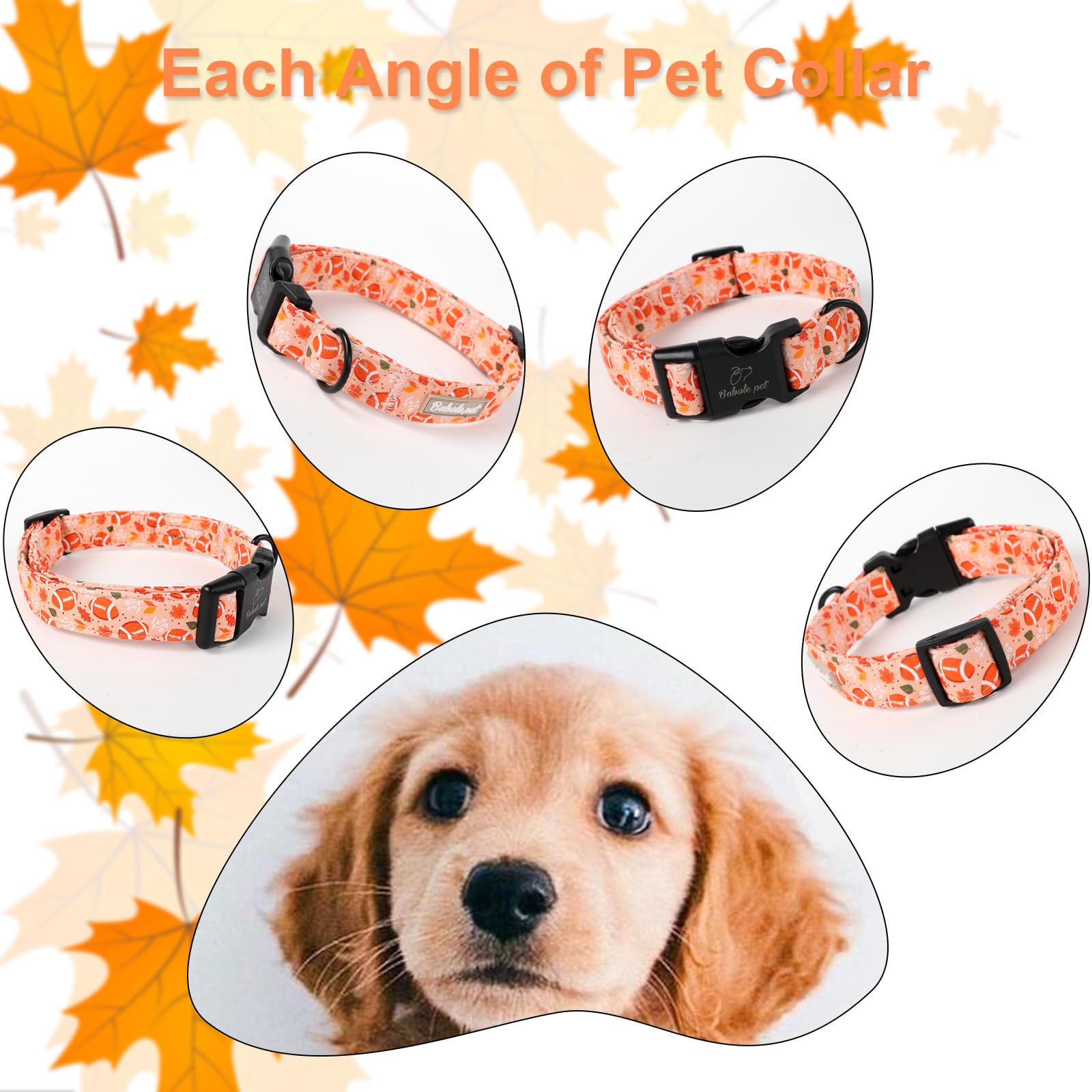 Babole Pet soft cotton construction minimizes irritation for sensitive skin.