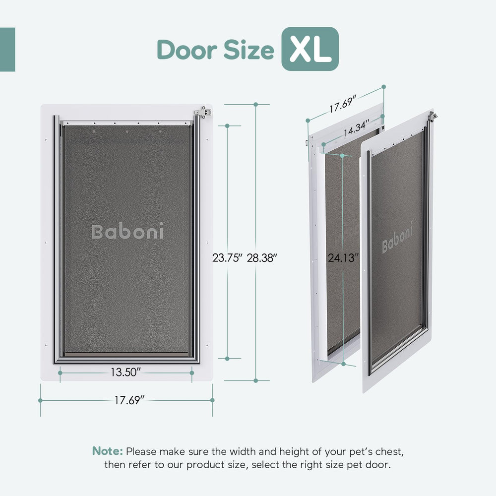Baboni 3-Flaps frame detail highlighting welded steel-aluminum construction