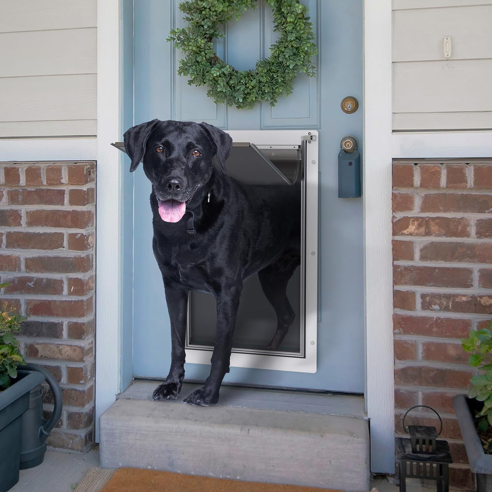 Baboni 3-Flaps telescoping tunnel extended to fit thicker doors
