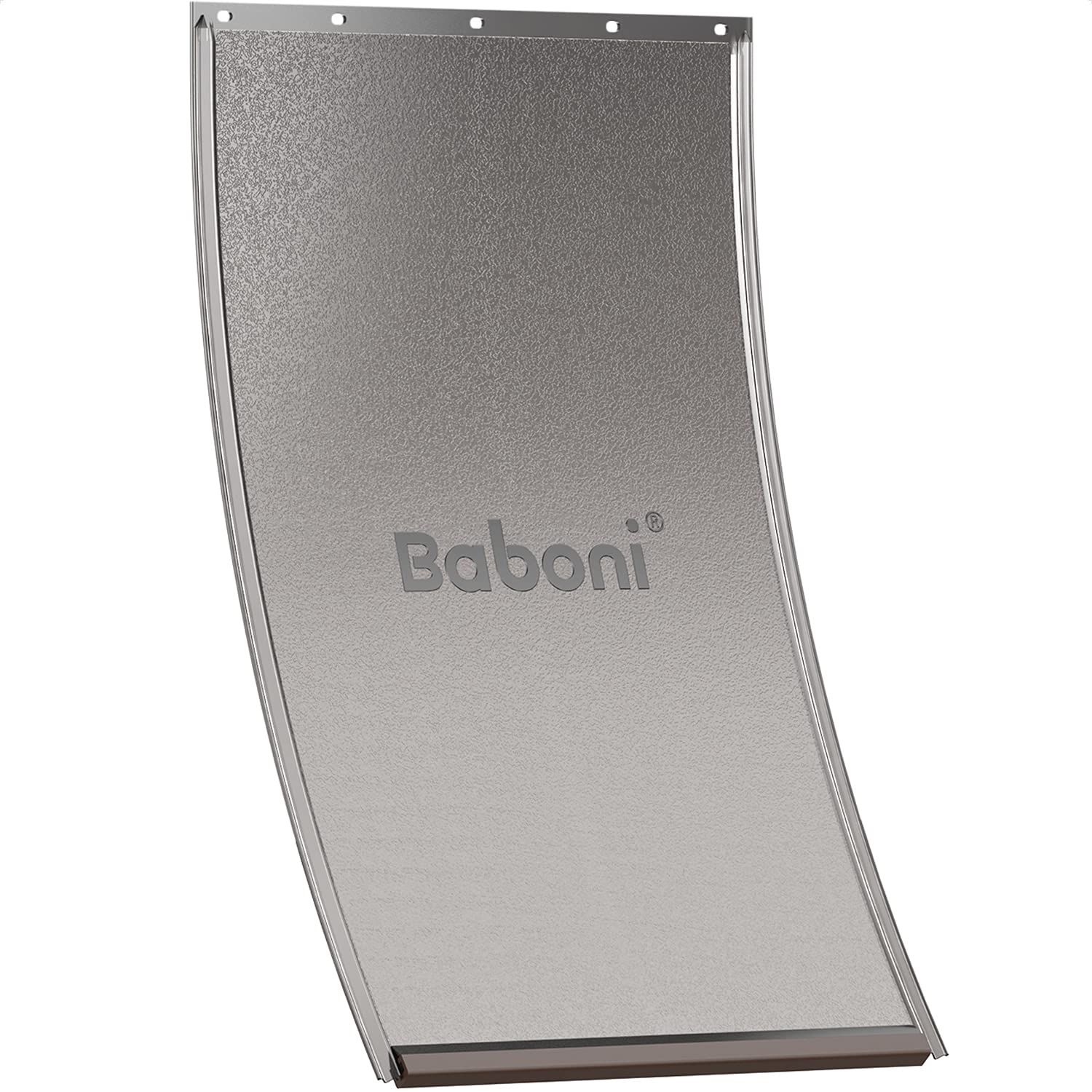 Baboni magnetic weather-tight flap shows sealed edge for weather protection