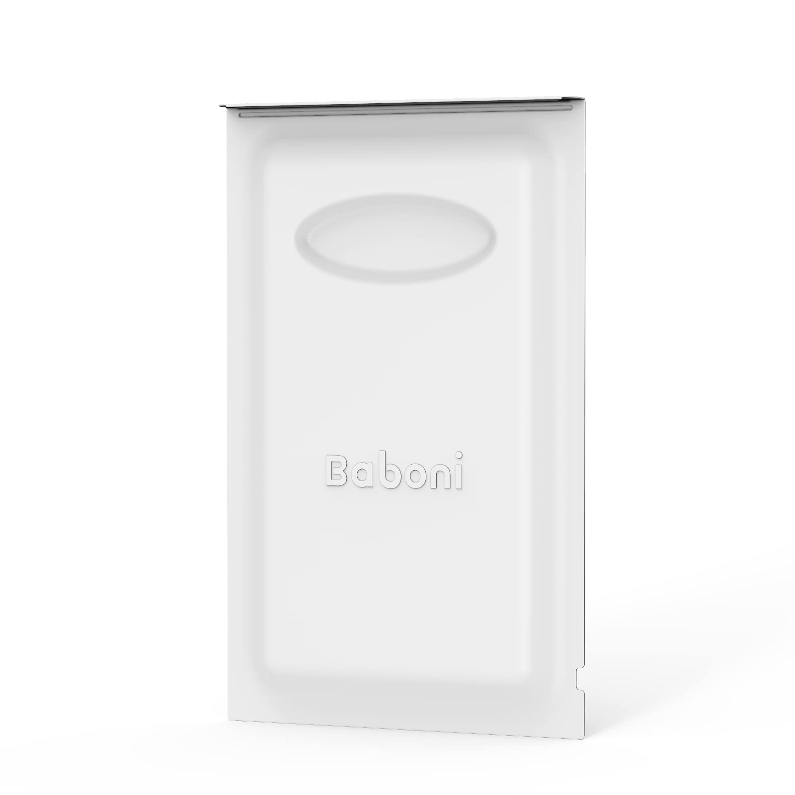 Baboni metal closing panel for medium pet door, securely blocks access when needed.