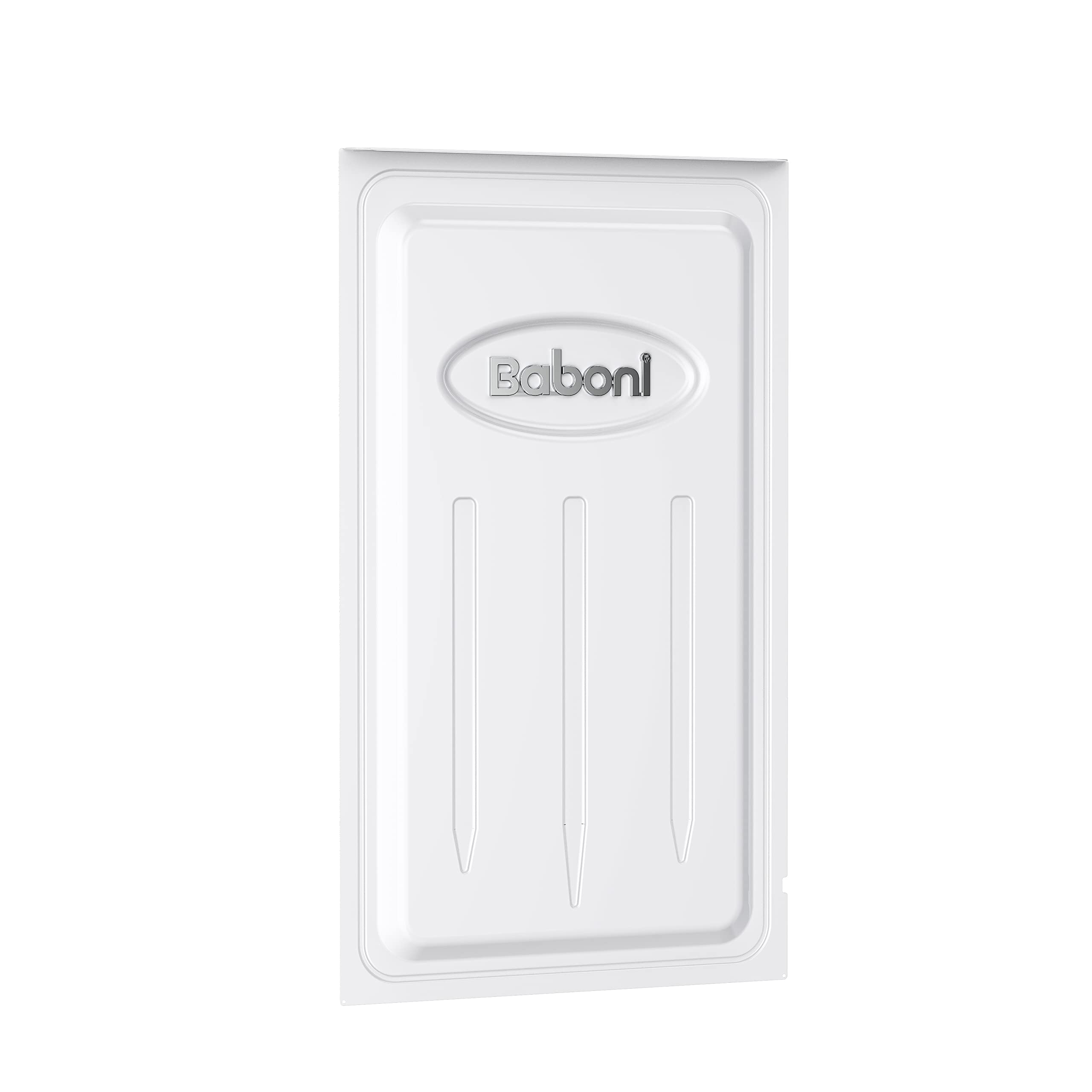Baboni metal closing panel for X-Large pet door, front view showing controlled entry.