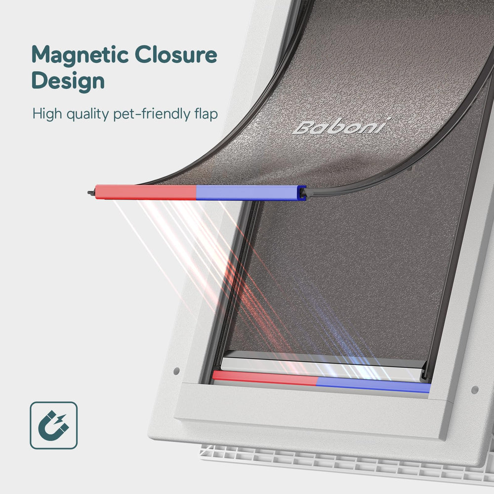 Baboni cutout-template installation guide for simple door fitting
