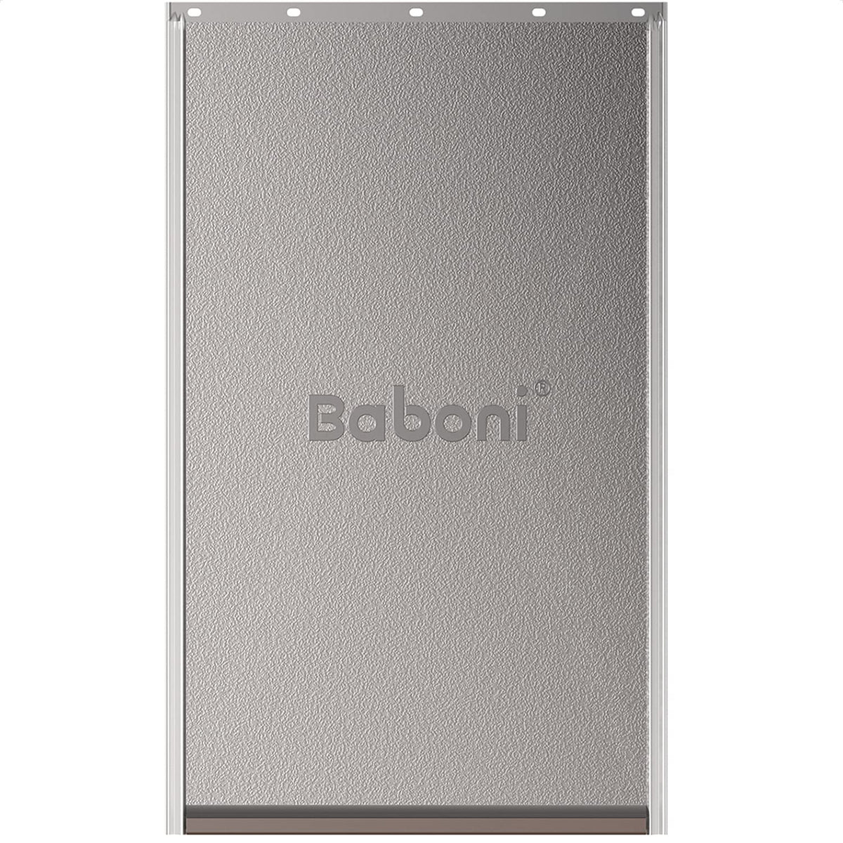 Baboni replacement flap for dog door large close-up with adjustable holes for secure fit