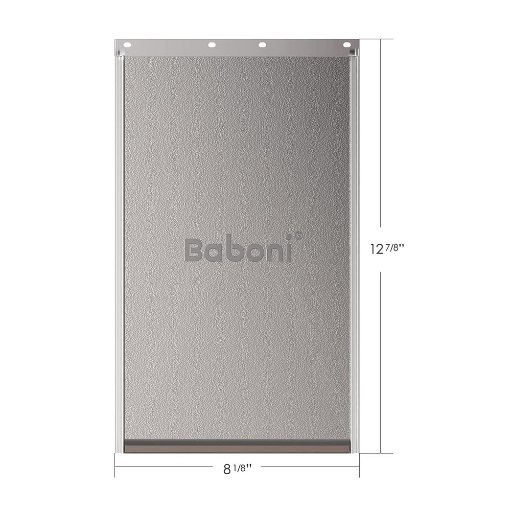 Baboni replacement flap close-up, magnetic closure detail for secure weather protection.