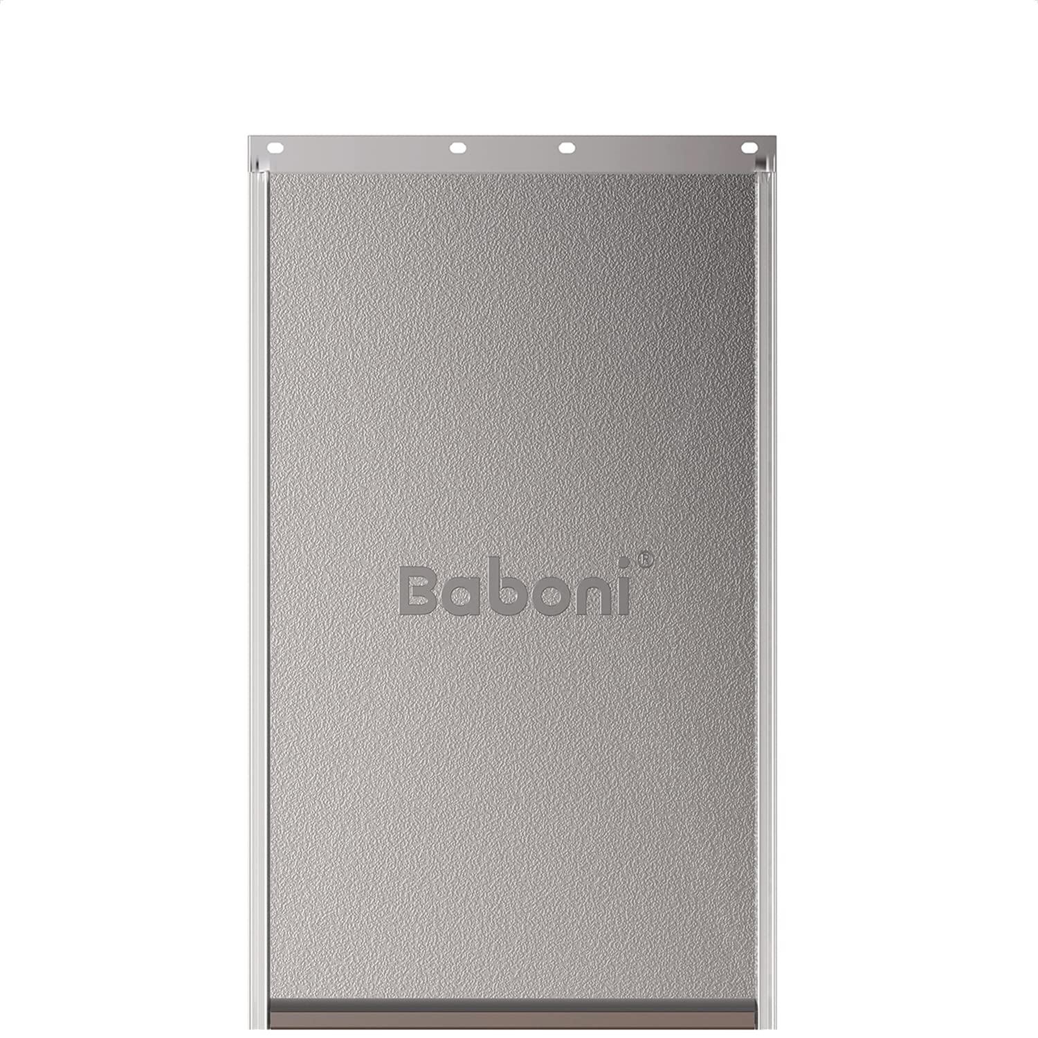 Baboni replacement flap for medium pet door, front view, ready for easy install.