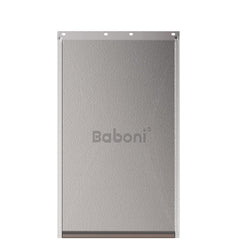 Baboni replacement flap for medium pet door, front view, ready for easy install.