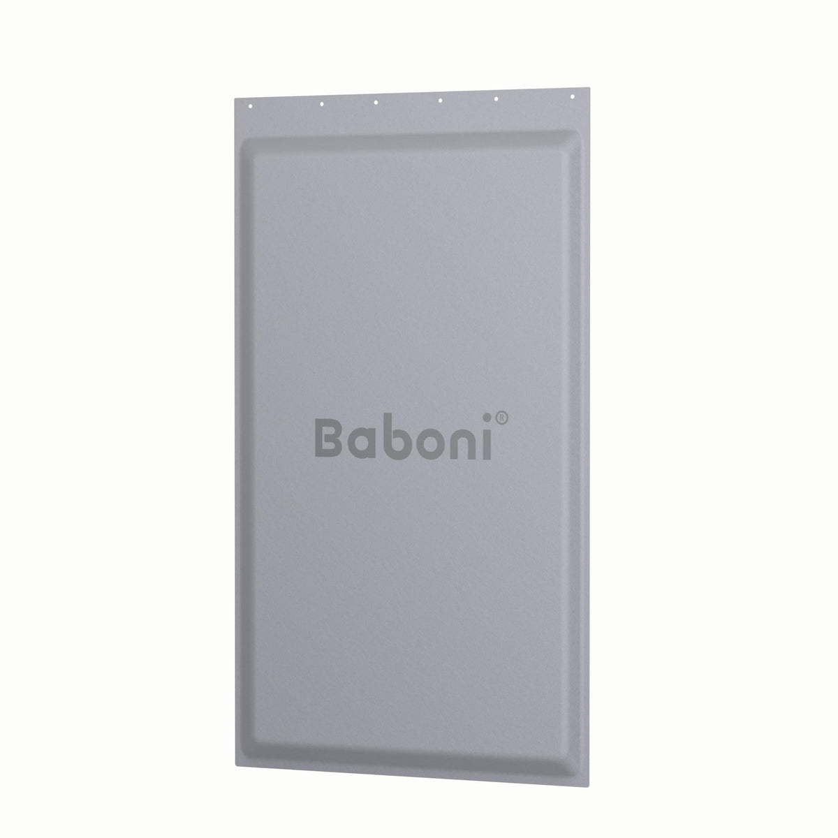 Baboni replacement insulated flap for XL pet door, close-up shows insect protection and weather sealing.