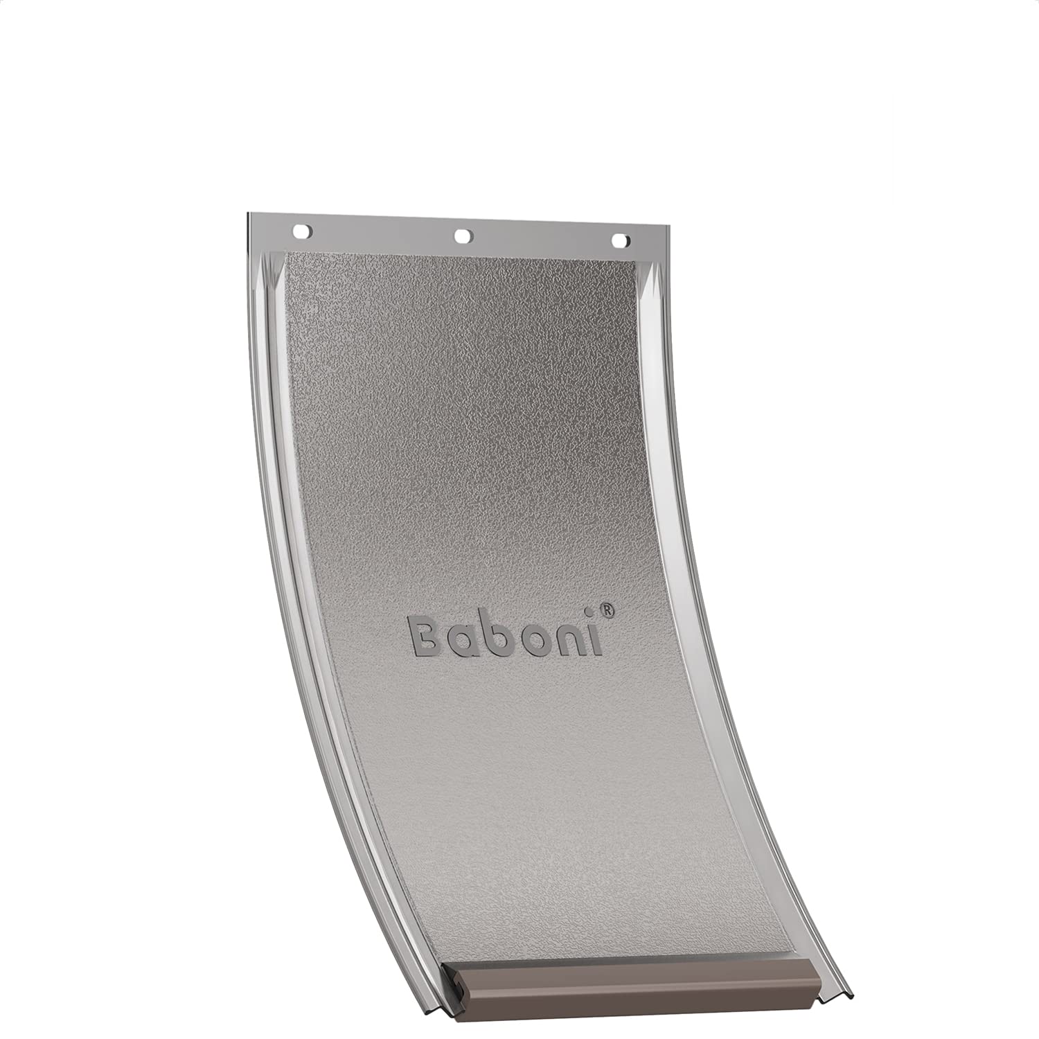 Baboni tornillos incluidos para instalación rápida de la aleta.
