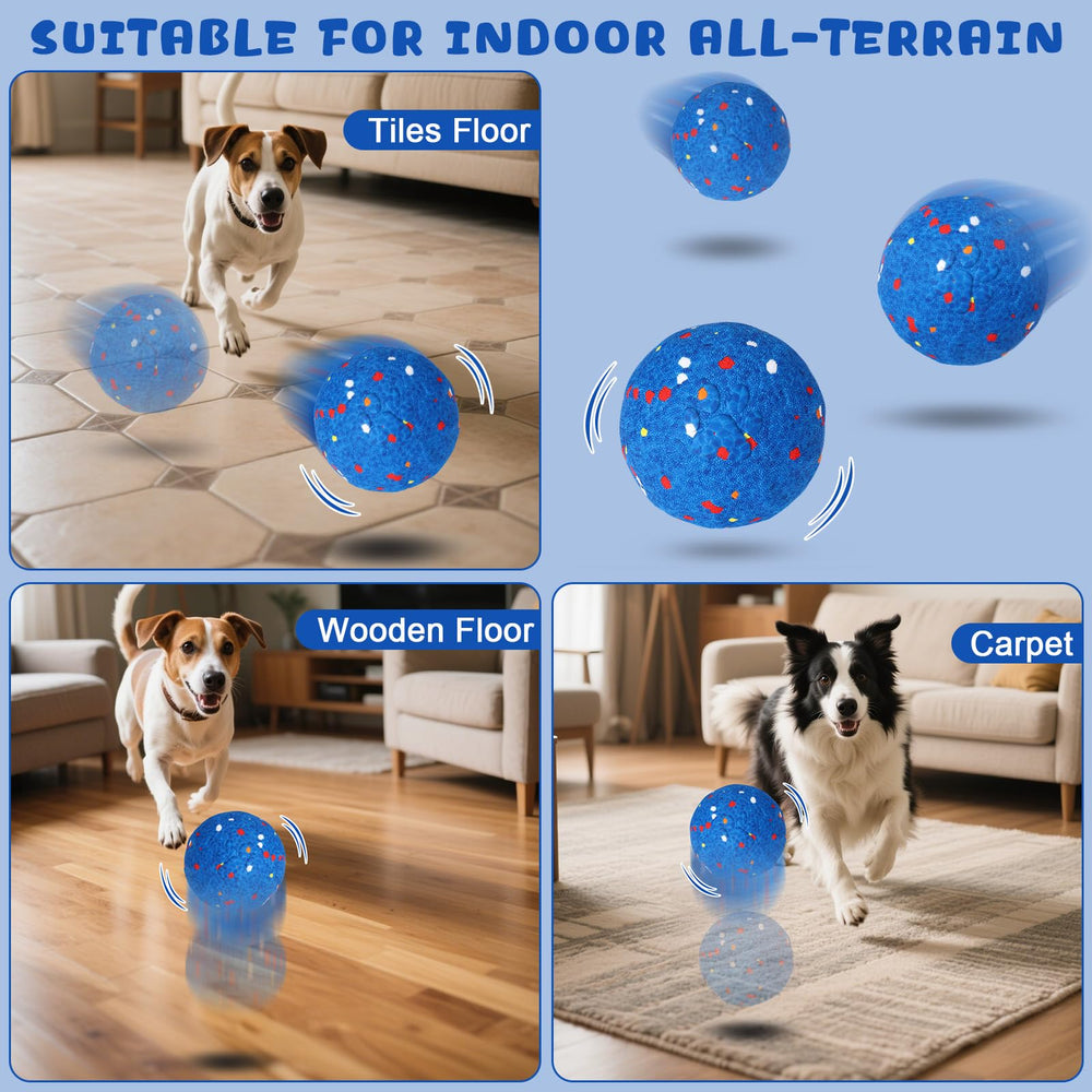 BABORUI Interactive Dog Ball waterproof for indoor and outdoor adventures.