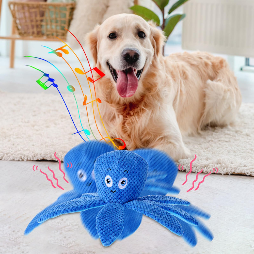 BABORUI octopus toy dog play scene showing bonding and exercise