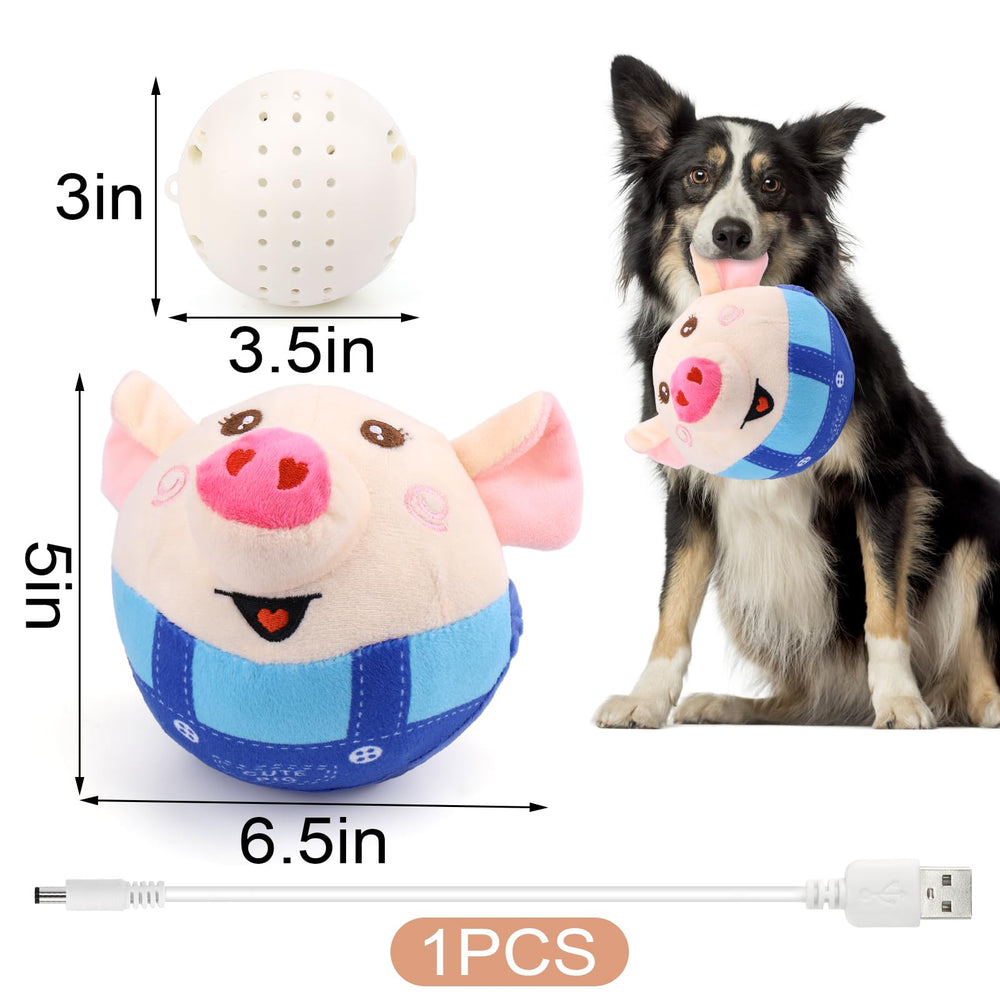BABORUI pig-toy double-protection wrap resists chewing
