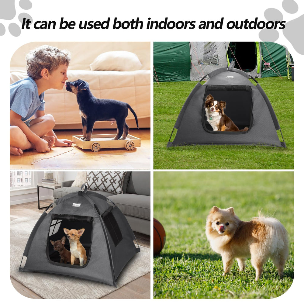 Babyezz cat tent versatile for small dogs, cats, rabbits, and other tiny companions.