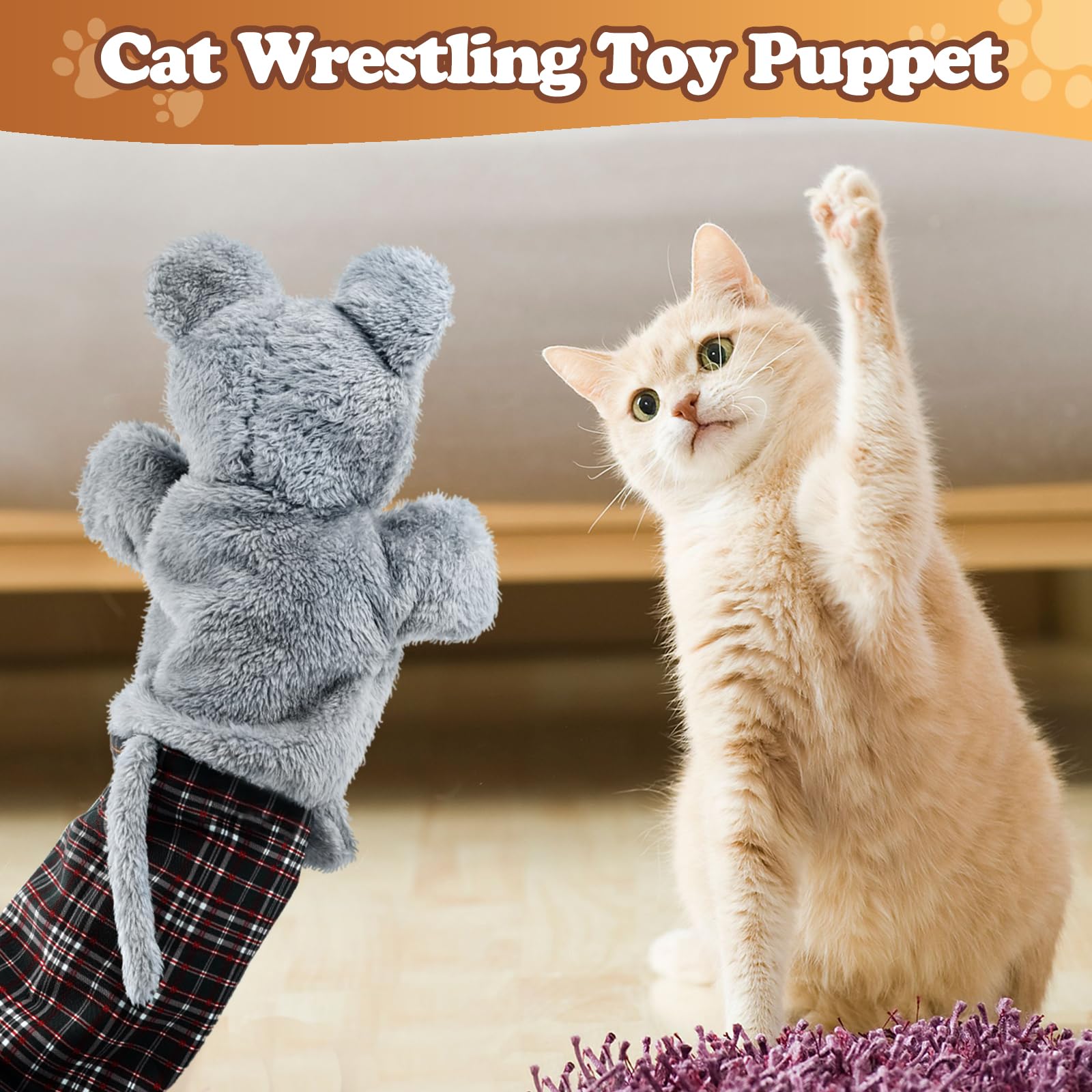 babyye Cat Wrestling Glove imaginative-play captures bonding and healthy activity moments.