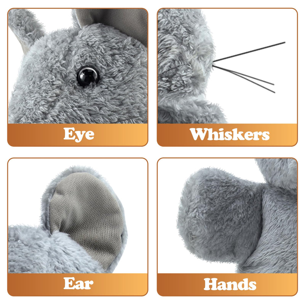 babyye Cat Wrestling Glove thick padding demonstrates enhanced hand protection during tussles.