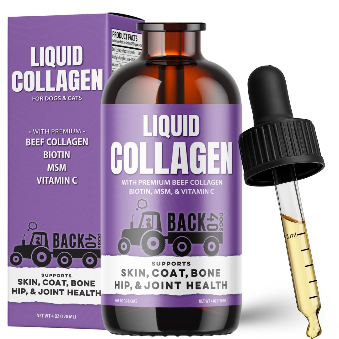 Back 40 Dogs USA-made label emphasizing quality control