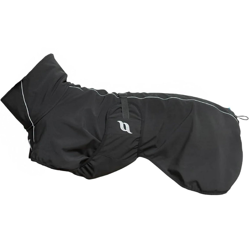 Back on Track Bark All-Round Dog Coat front view shows secure fit for all-weather adventures