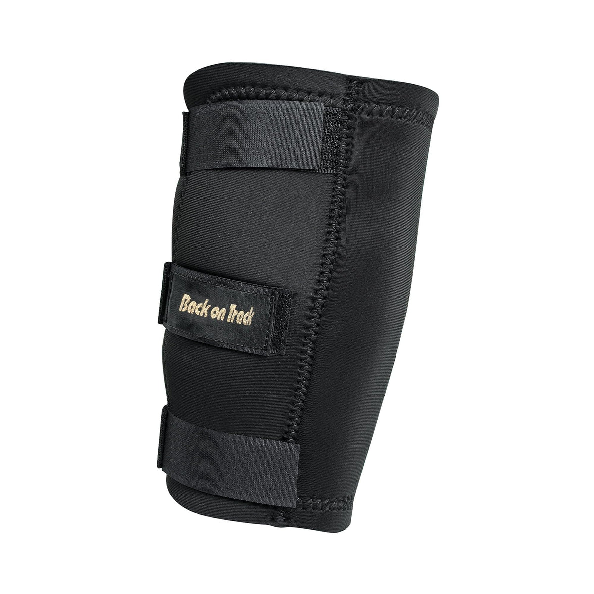 Back on Track Knee Boots Medium side view showing contoured knee fit and wrap design.