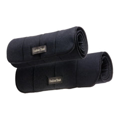 Back on Track No Bow Leg Wraps 2050 in-use during training for potential leg support.
