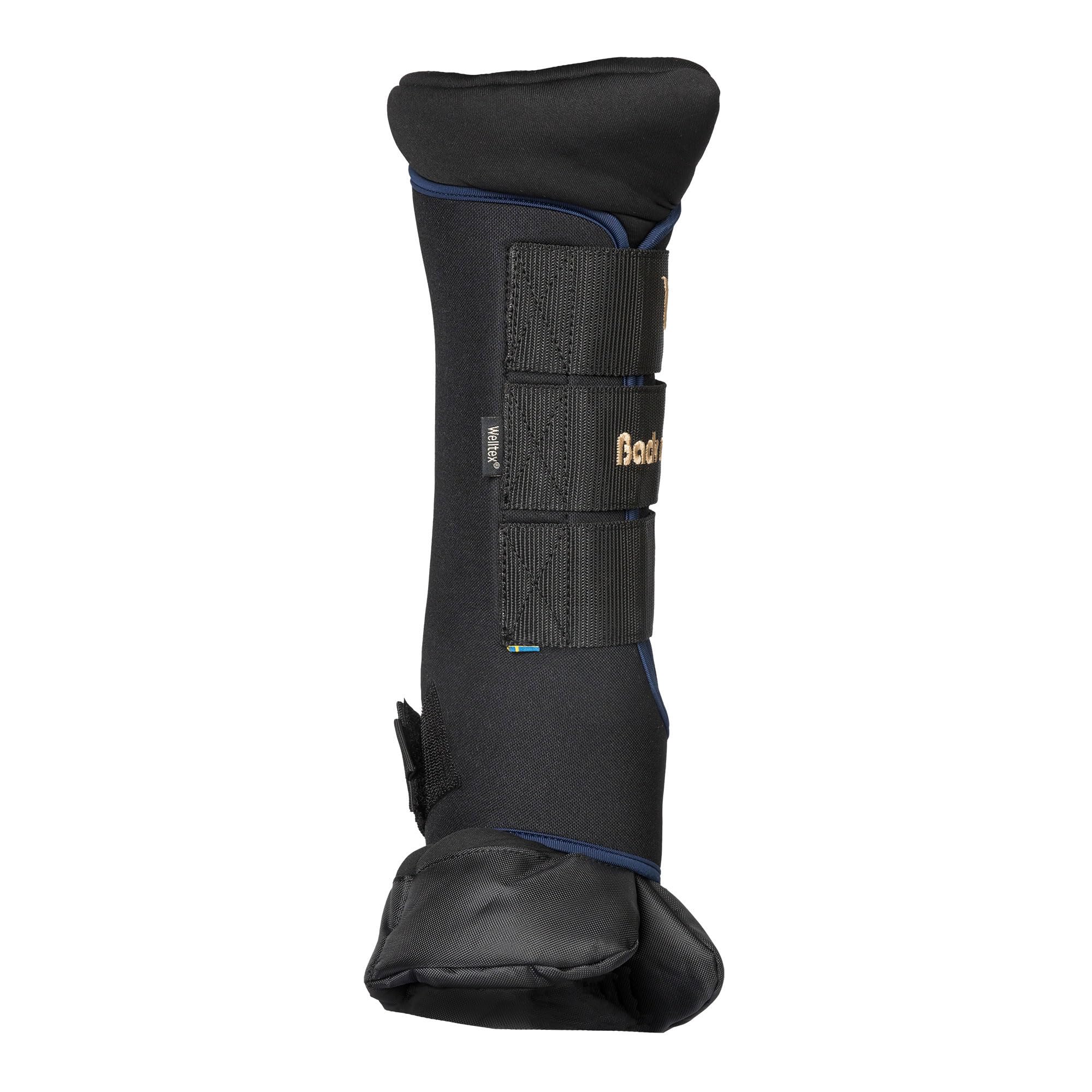 Back on Track Welltex pad close-up inside Royal Quick Wraps Deluxe for heat-reflective comfort.