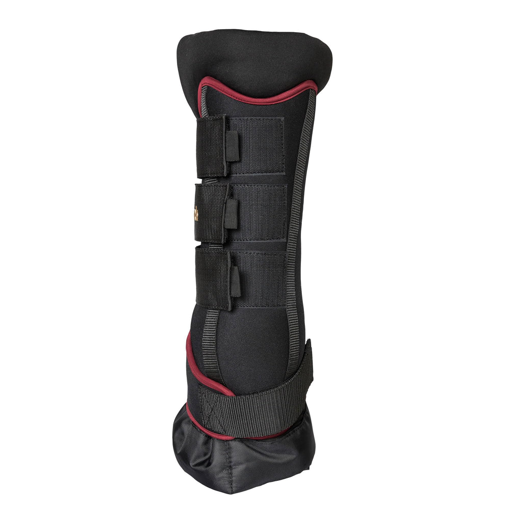 Back on Track Royal Quick Wraps Deluxe wine inner padding close-up showing cushioned comfort.