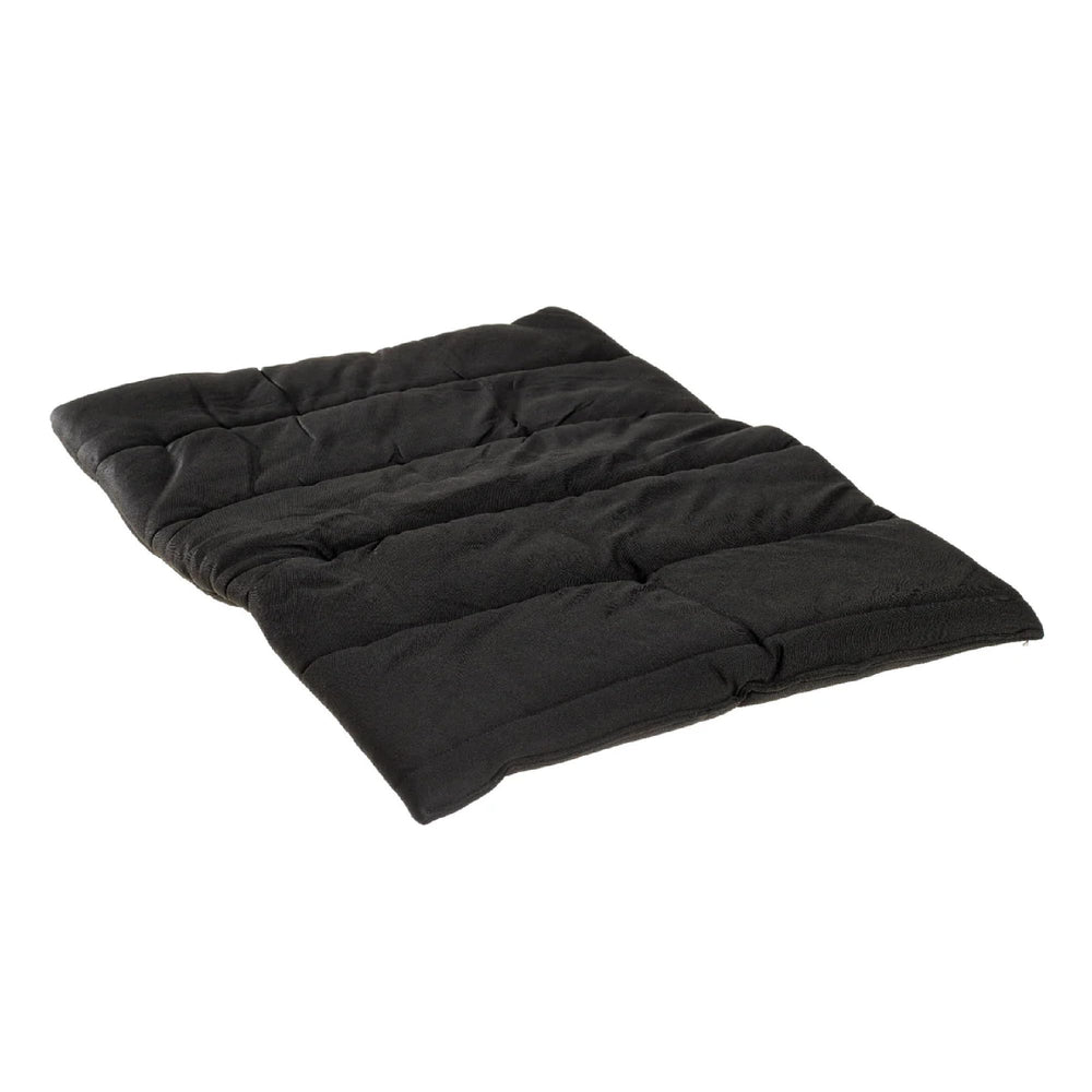 Back on Track Therapeutic Mini Blanket wrapped around legs for comforting warmth and flexibility.