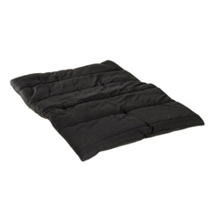 Back on Track Therapeutic Mini Blanket wrapped around legs for comforting warmth and flexibility.