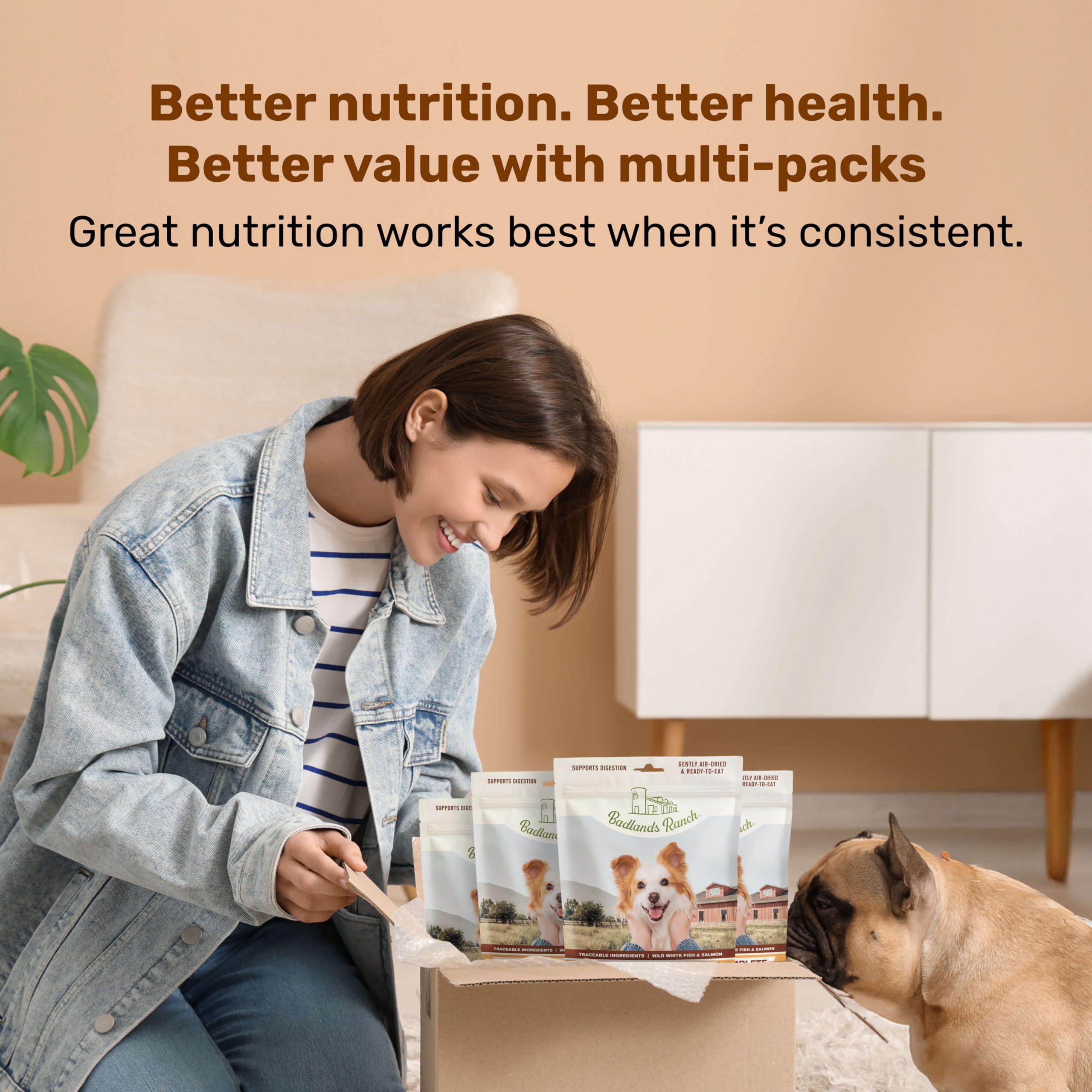 Badlands Ranch Superfood Complete measuring scoop for portion control.