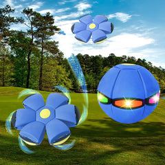 BADWALT FlidRunest shape-transition morph between ball and saucer