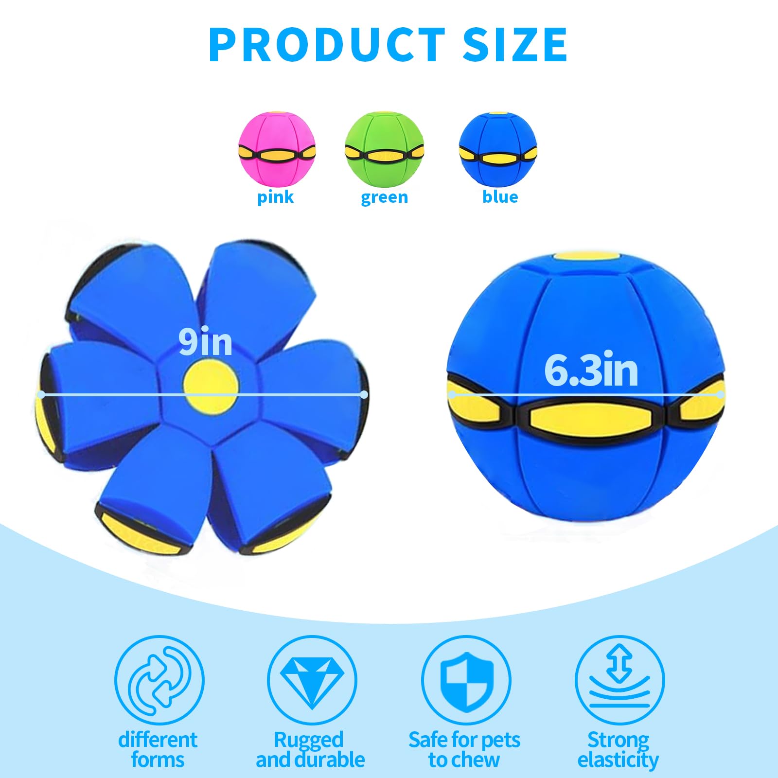 BADWALT interactive dog toy promotes active play and mental stimulation outdoors.