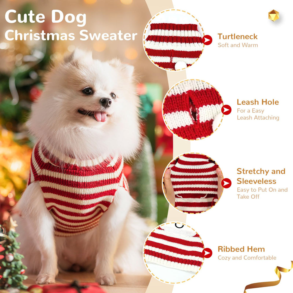 BAEJMJK dog pullover with high-neck warmth during winter outing