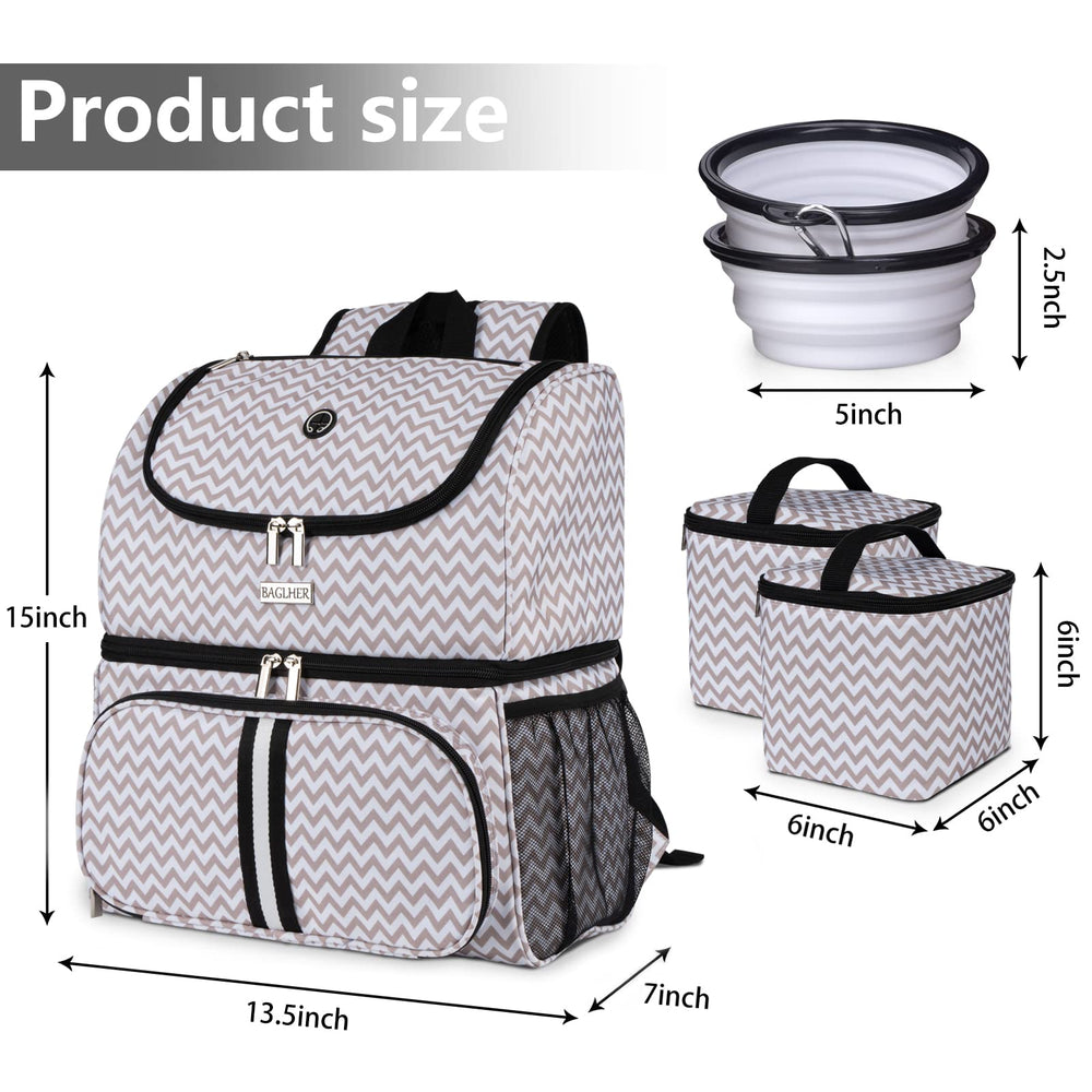 BAGLHER adjustable shoulder strap reduces burden during long walks.