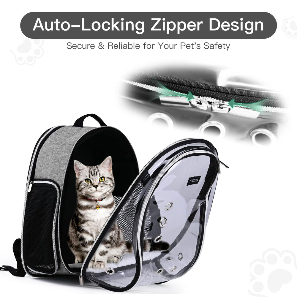 BAGLHER cat backpack bubble lightweight materials ease carrying