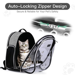 BAGLHER cat backpack bubble lightweight materials ease carrying