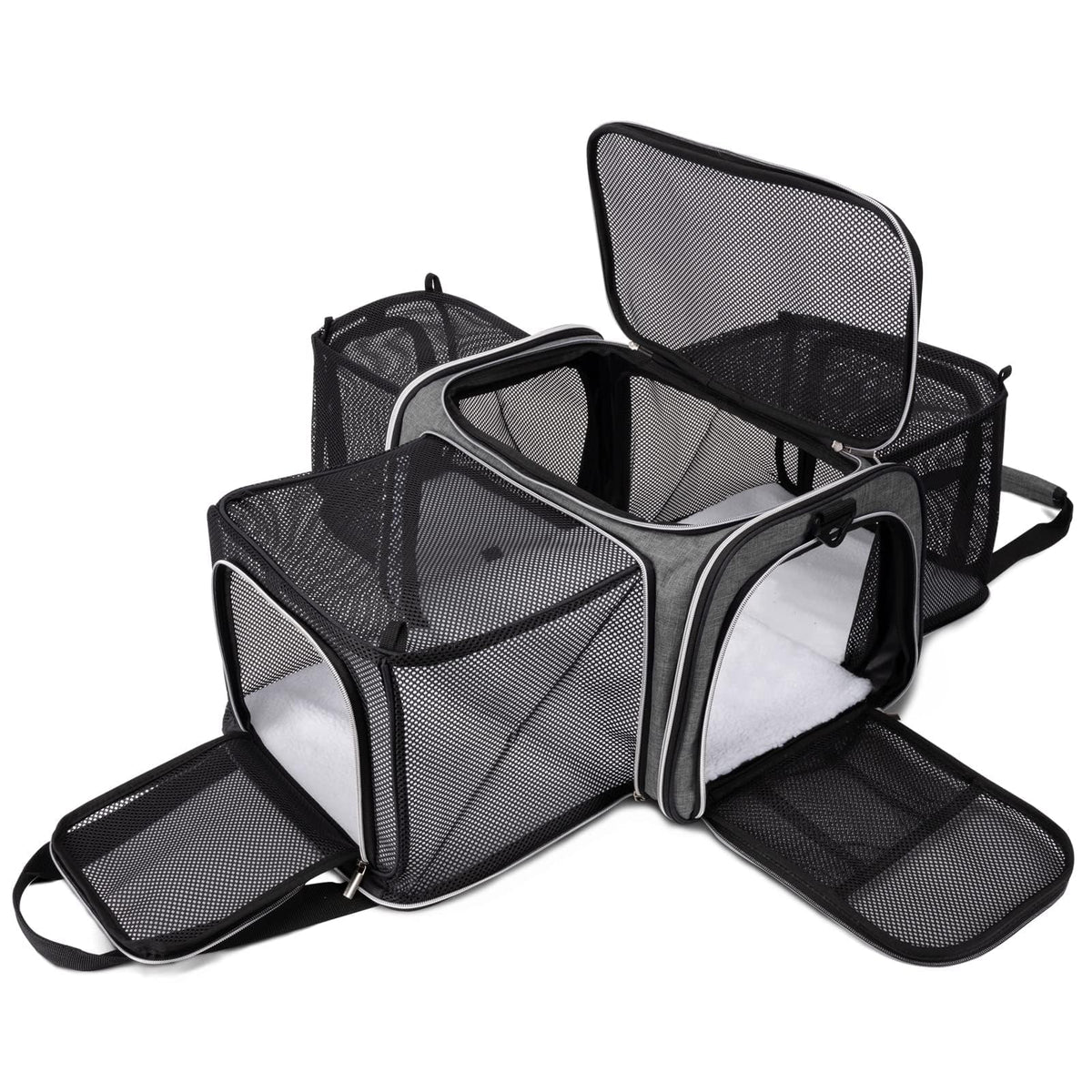 BAGLHER cat carrier airline-approved design supports smooth air travel for small pets.