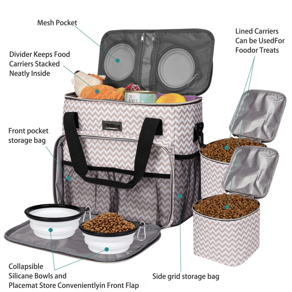 BAGLHER collapsible silicone bowls compact for travel feeding.