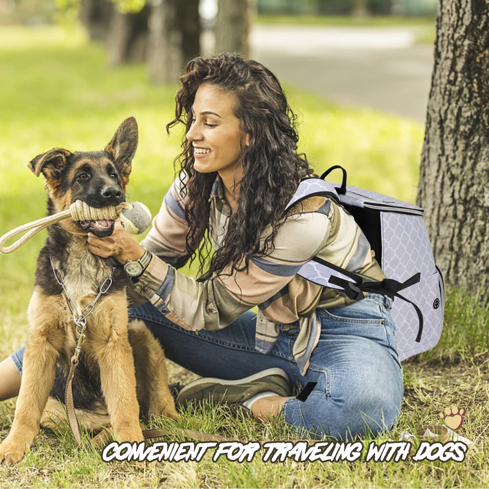 BAGLHER DLWhite color option pairs with outfit while traveling.