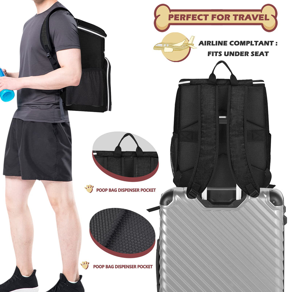 BAGLHER insulated food baskets keep pet meals fresh during travel