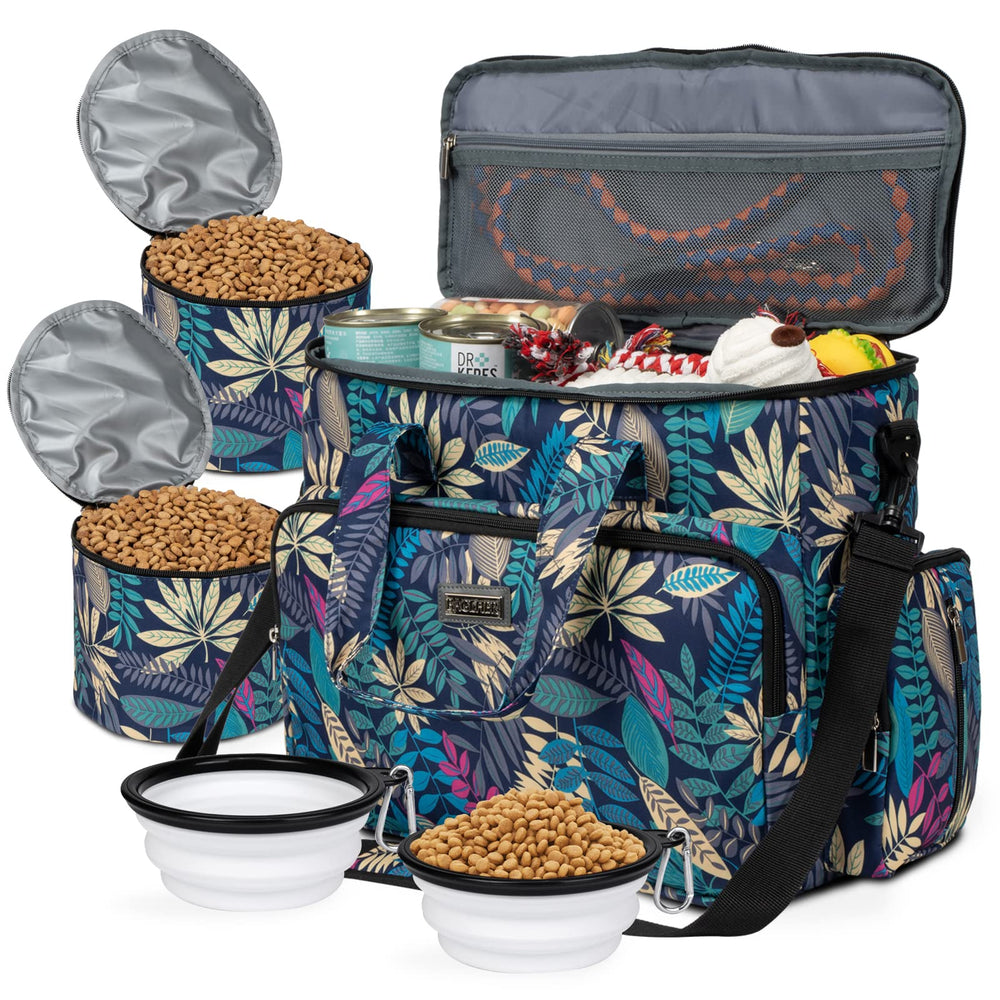 BAGLHER Dog Travel Bag Under-Seat design keeps essentials within reach on flights