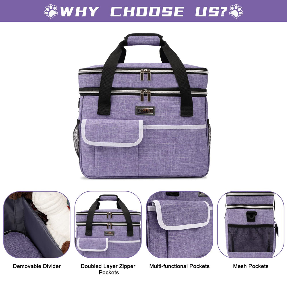 BAGLHER pet food containers demonstrate secure meal storage during journeys