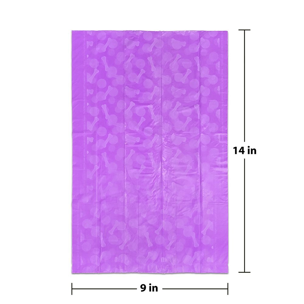 Bags on Board patterned bags close-up reveals thick, durable material for tougher messes.