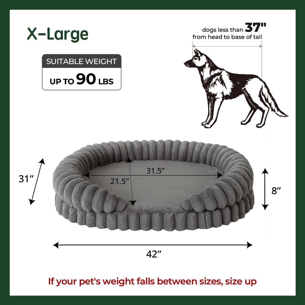 BALANCE orthopedic egg crate foam core distributes weight to ease joint fatigue.