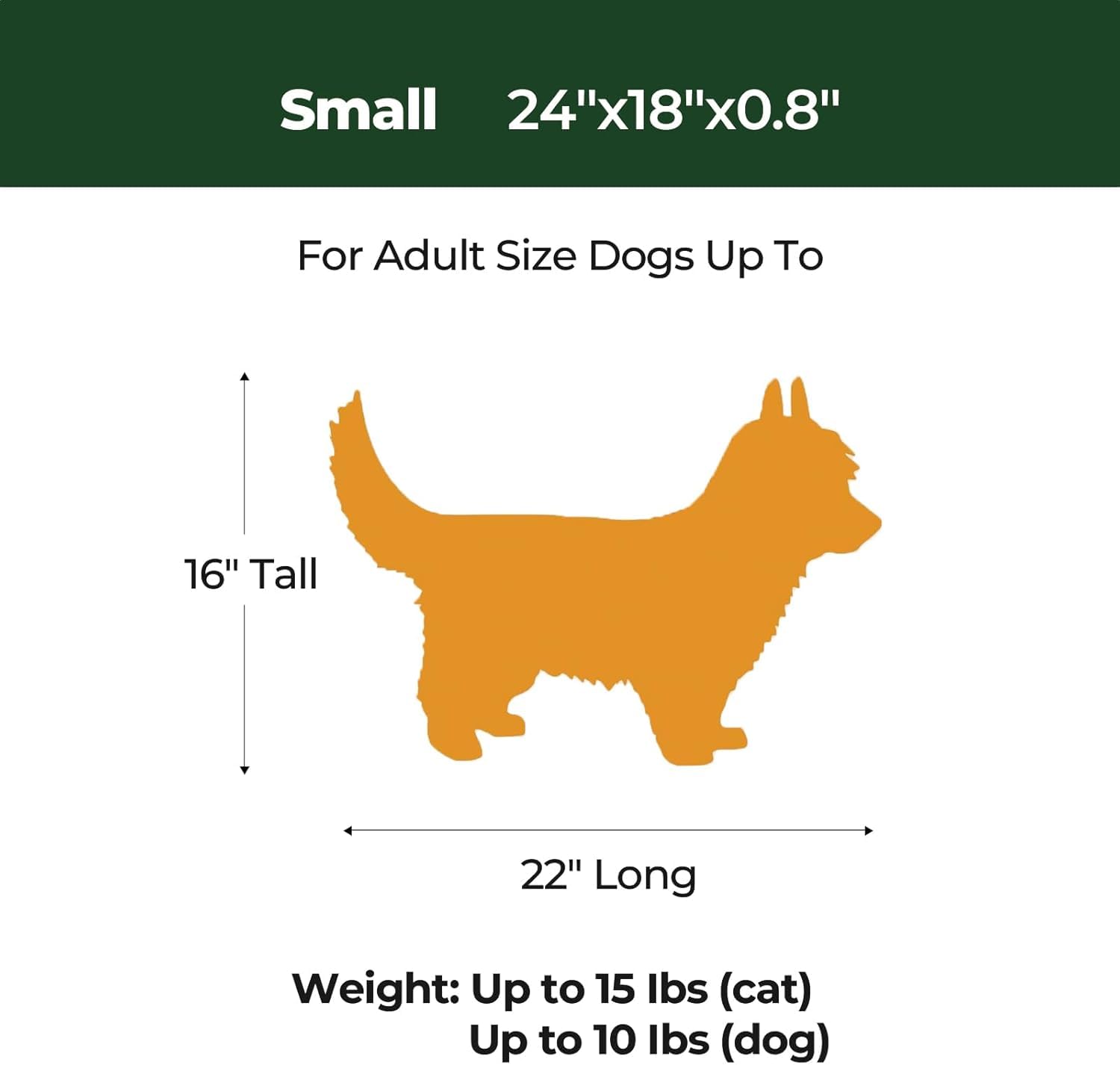 BALANCE versatile use as crate bed, kennel bed, or travel mat.