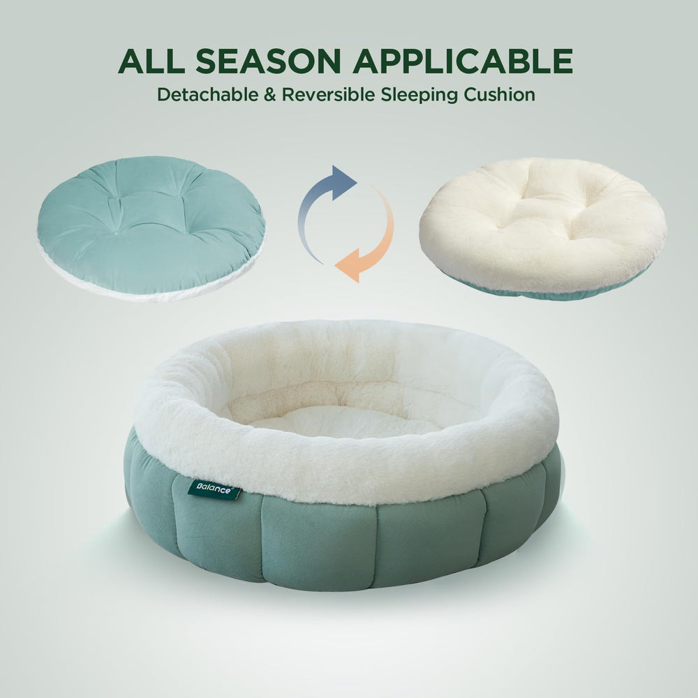 BALANCE non-shedding plush fabric keeps a cleaner home
