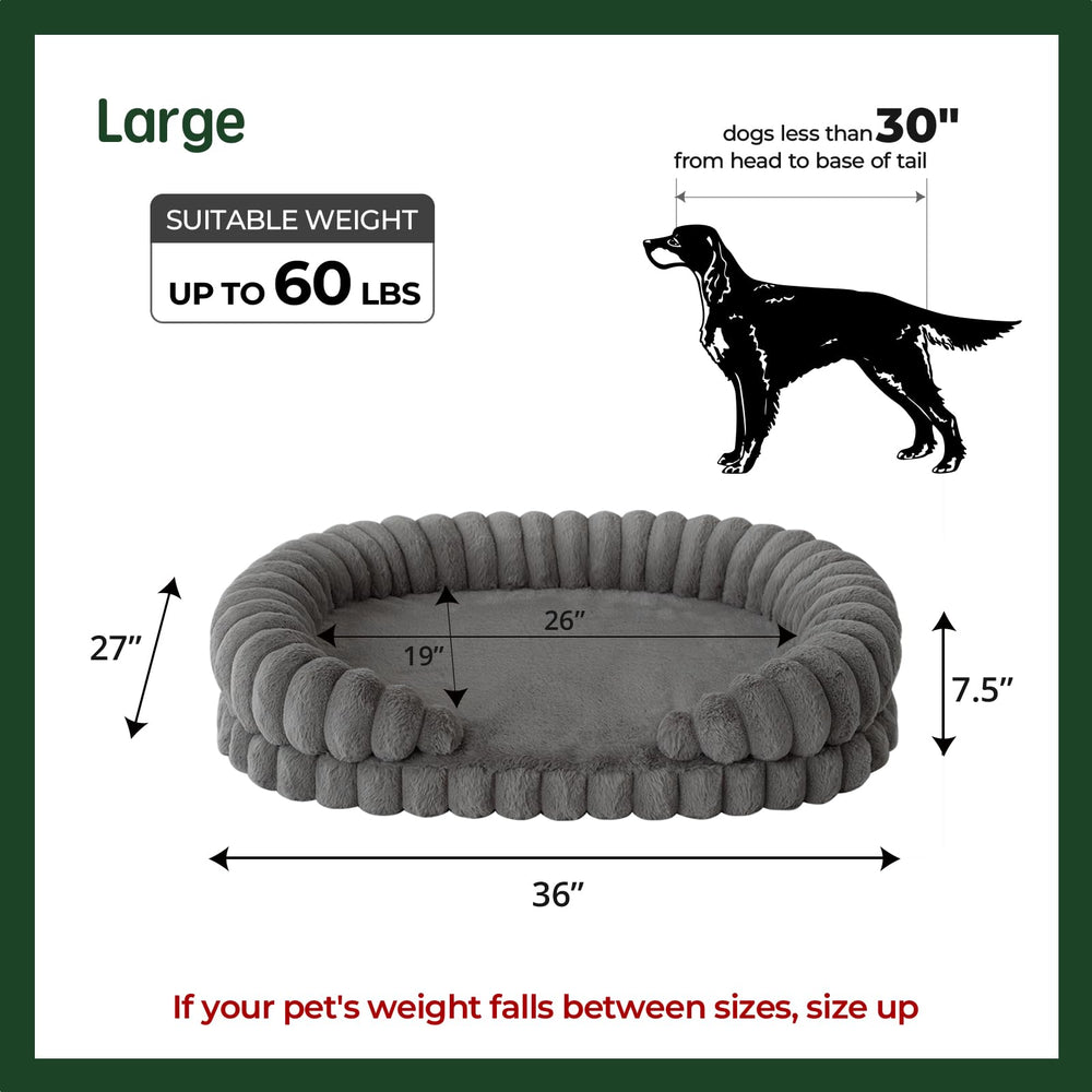 BALANCE non-shedding plush fabric reduces shedding mess.